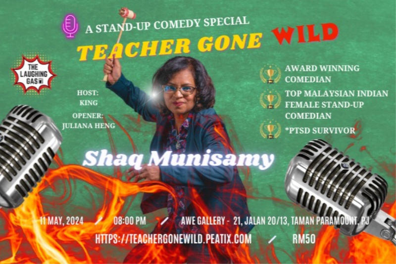 TEACHER GONE WILD - A STAND-UP COMEDY SPECIAL!